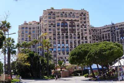 Seaside Plaza residential building in Fontvieille, Monaco