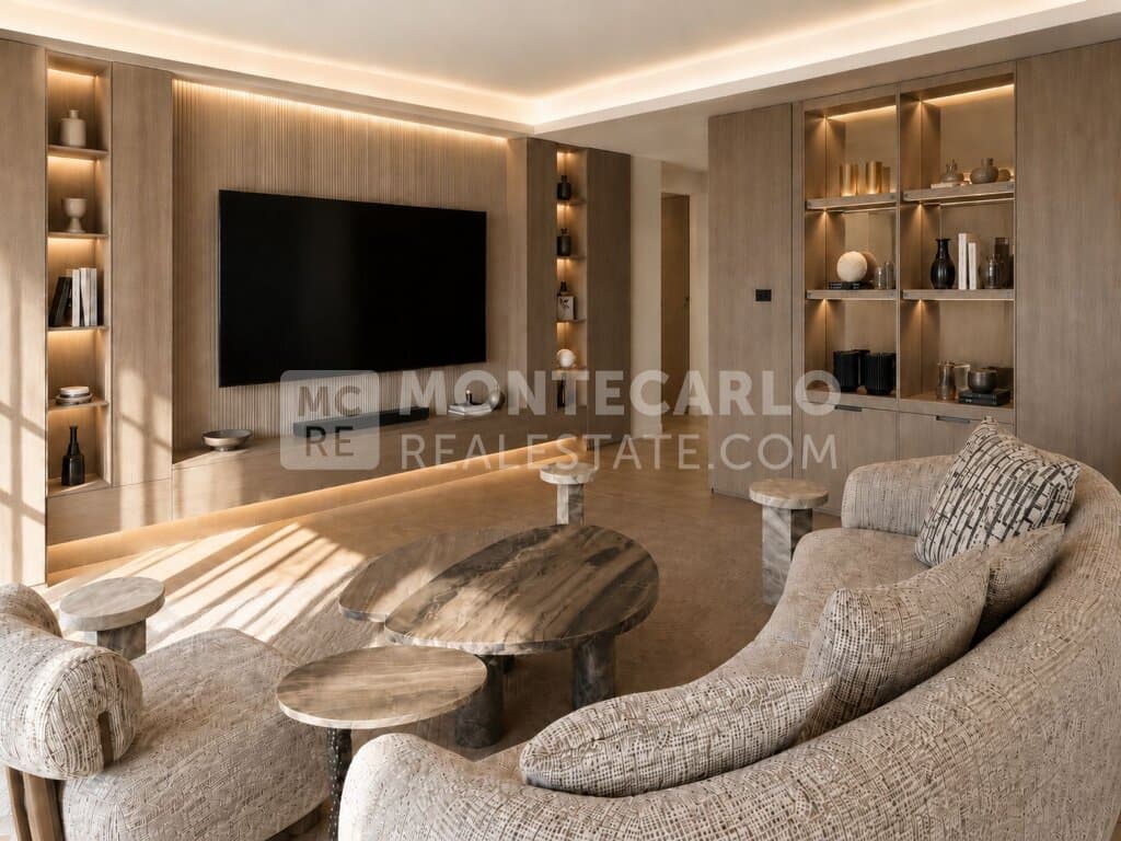 Riviera Palace: 3 Pièces Entièrement Rénové dans le Carré d'Or avec vue Casino et MerPartager l'annonce